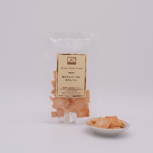桜えびとチーズのおせんべい