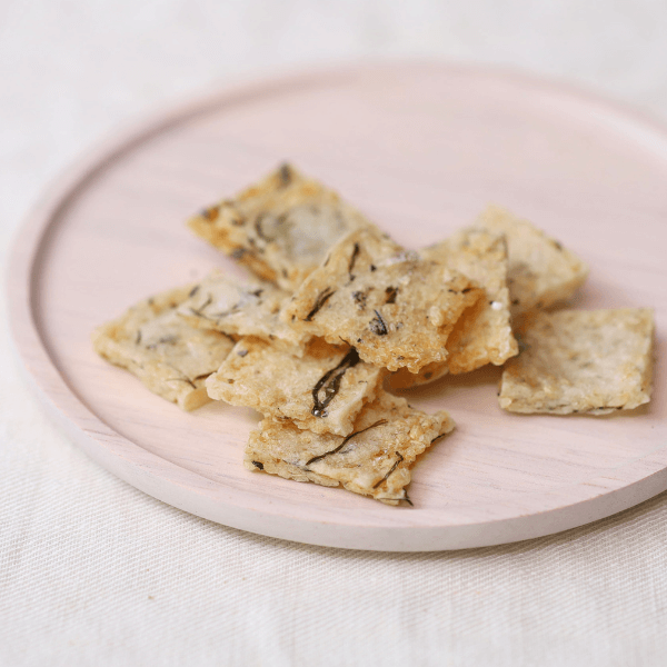 煮干と昆布のおせんべい